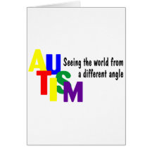 Seeing The World From A Different Angle (Colour) Greeting Cards