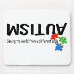 Seeing The World From A Different Angle (Pieces) Mouse Pad