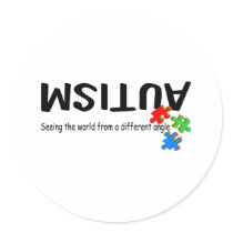 Seeing The World From A Different Angle (Pieces) Stickers