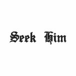 Seek Him Embroidered Polo embroidered shirts
