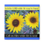 "Seek the Lord" magnet