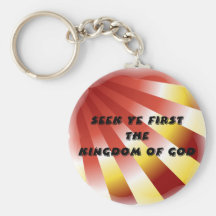 Seek ye first The Kingdom of God - 13 Key Chains