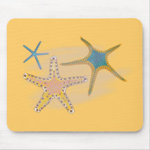 Seesterne starfish mousepad