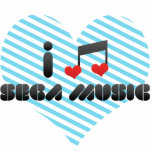 Sega Music photo sculptures