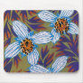 Seguy's Art Deco White Flower - Mousepad