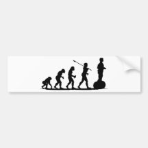 Segway Rider Bumper Stickers