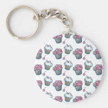 Seize The Cupcake Key Chain