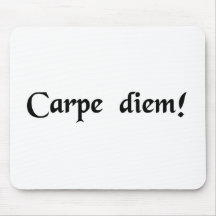 Seize the day. mouse pads