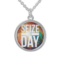 Seize the Day Nebula Custom Necklace