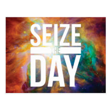 Seize the Day Nebula Post Card