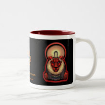 Sekhmet  Mug Black, 11oz.