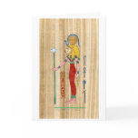 Sekhmet Papyrus Card