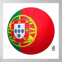 Selecção das Quinas - Portugal Football Posters