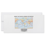 Select Hot Spots Around The World rack cards