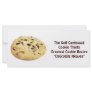 Self Confessed Cookie Thief! - Recipe Card Rack Card Template