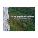 Self Confidence Inspirational Post Card