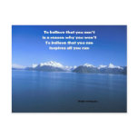 Self confidence postcards
