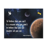 self confidence postcards