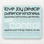Self-Control Christian sexual purity mousepad