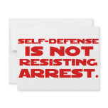 Self-Defense1 Invitations