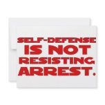 Self-Defense6 invitations