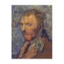 Self-mutilated ear portrait - Van Gogh Postcards