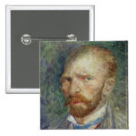 Self Portrait, 1887 Pinback Buttons