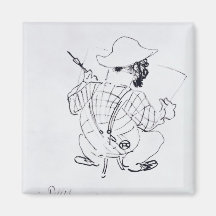 Self Portrait, 1896 Refrigerator Magnet