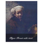 Self-Portrait As The Apostle Paul. By Rembrandt flyers