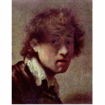 Self Portrait At An Early Age. By Rembrandt Van photo sculptures