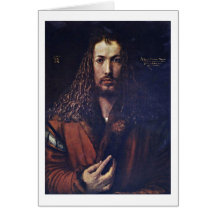 Self-Portrait By Albrecht Durer Greeting Cards