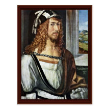 Self-Portrait,  By Albrecht Dürer Postcard