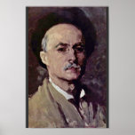 Self-Portrait By Grigorescu Nicolae (Best Quality) Poster
