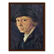 Self-Portrait By Lucas Van Leyden (Best Quality) Post Card
