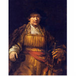 Self-Portrait By Rembrandt Harmensz. Van Rijn photo sculptures