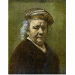 Self-Portrait  By Rembrandt Van Rijn photo sculptures