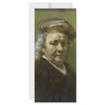 Self-Portrait  By Rembrandt Van Rijn rack cards