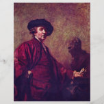 Self-Portrait By Reynolds Sir Joshua Full Color Flyer