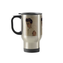 Self-Portrait By Schiele Egon Mugs