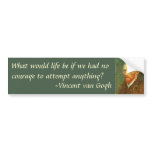 Self Portrait by Vincent van Gogh bumper stickers