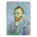 Self Portrait in Blue by Vincent van Gogh cards