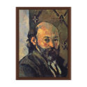 Self-Portrait In Front Olive-Green Wallpaper postcards