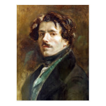 Self Portrait in Green Vest Post Cards