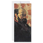 Self-Portrait In Pink Background By Paul Cézanne rack cards