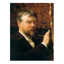 Self-Portrait postcard