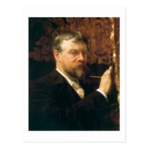 Self-Portrait postcard