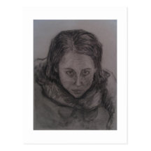 Self-Portrait, Searching Post Cards