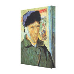 Self Portrait with Bandaged Ear; Vincent van Gogh Gallery Wrapped Canvas