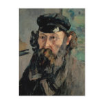 Self Portrait with Casquette, Paul Cézanne postcards