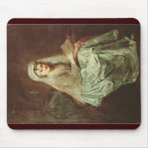 Self-Portrait With Monocle. Mousepads